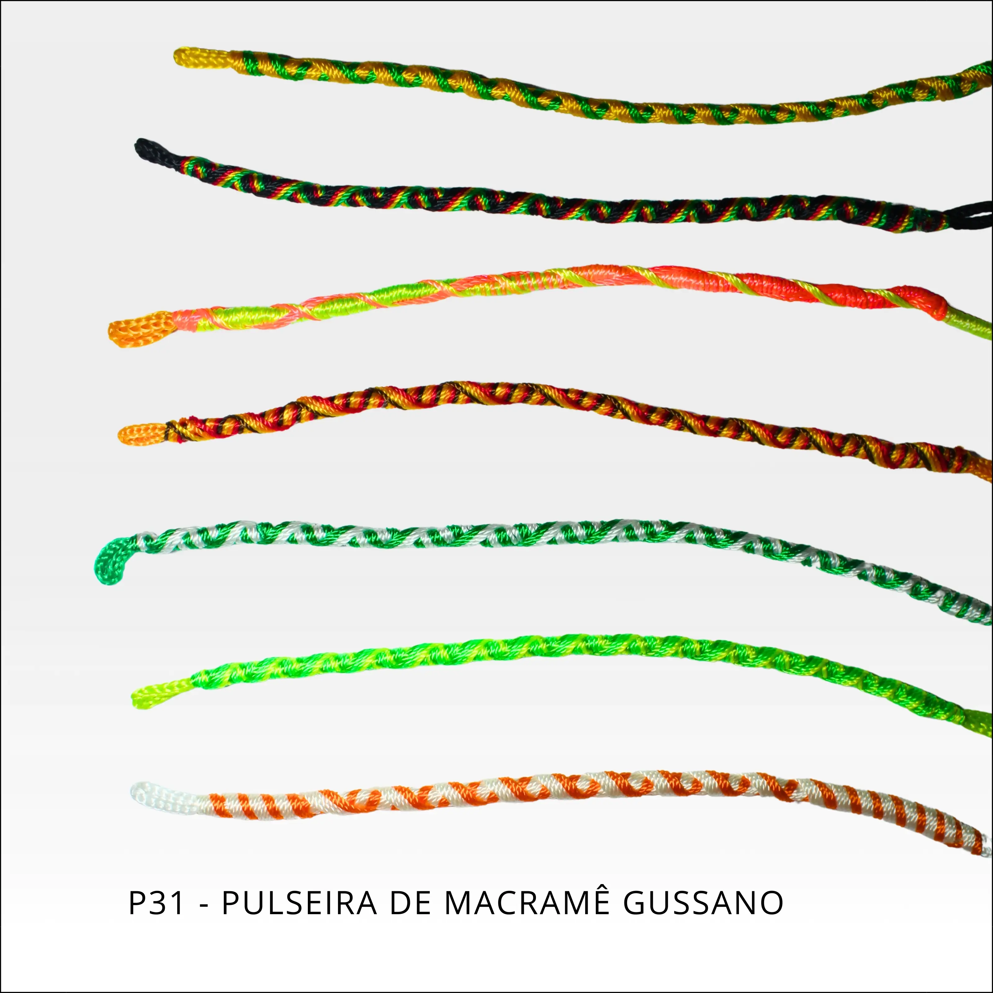 Pulseira Macramê Gusano