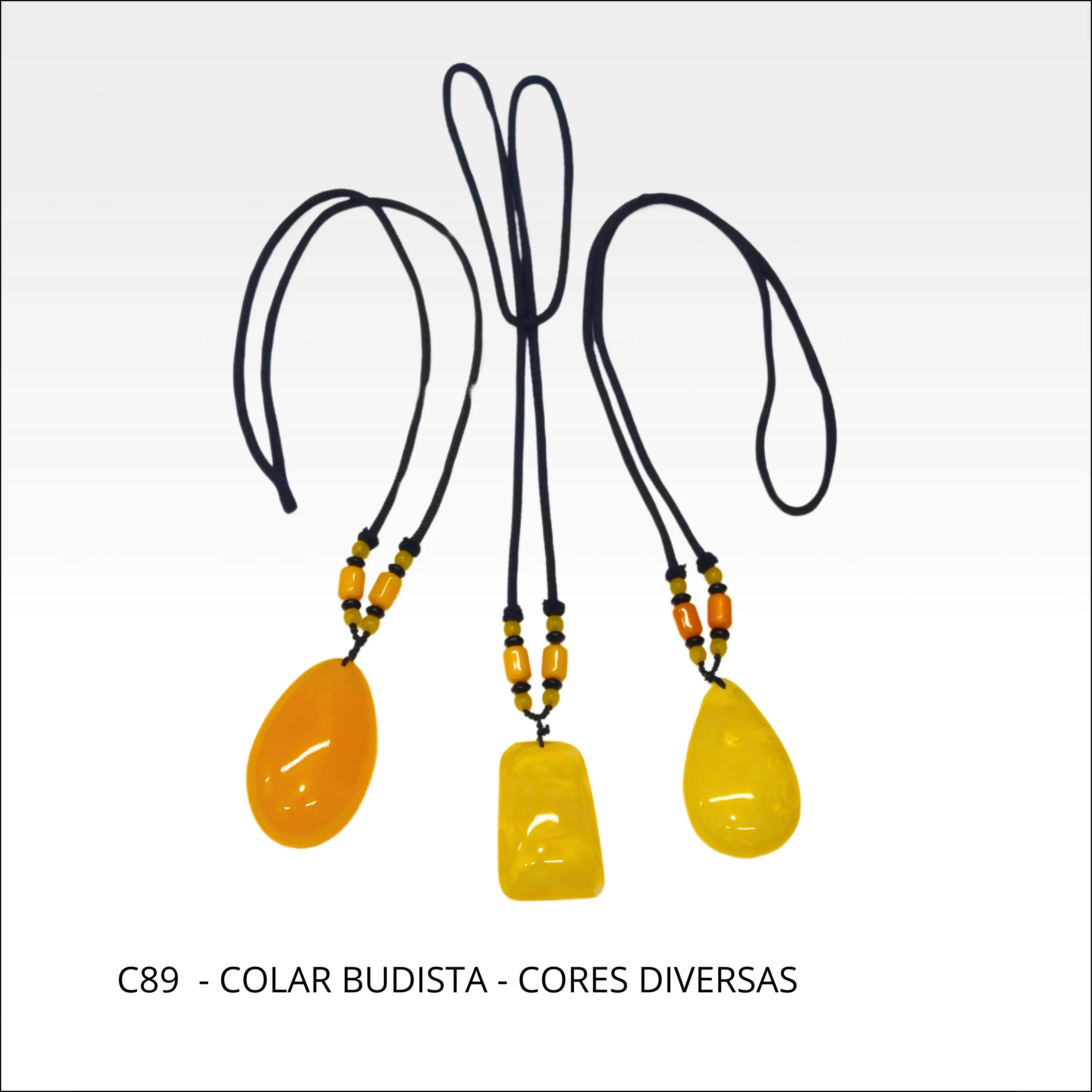 Colar budista cores diversas